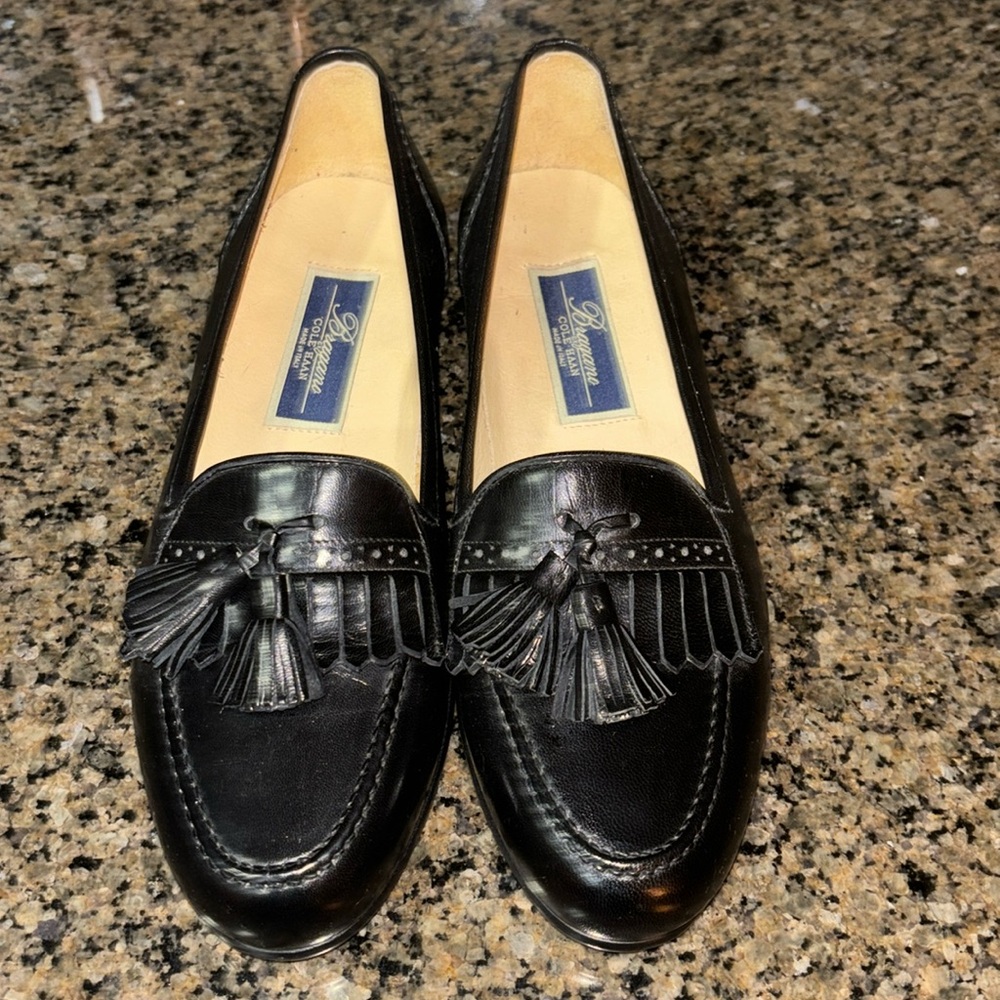 Cole Haan Brayan tassel leather loafers